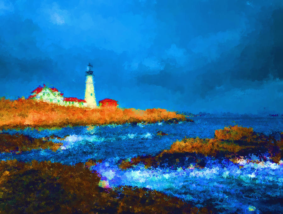 Lighthouse  Digital Art by Armin Sabanovic