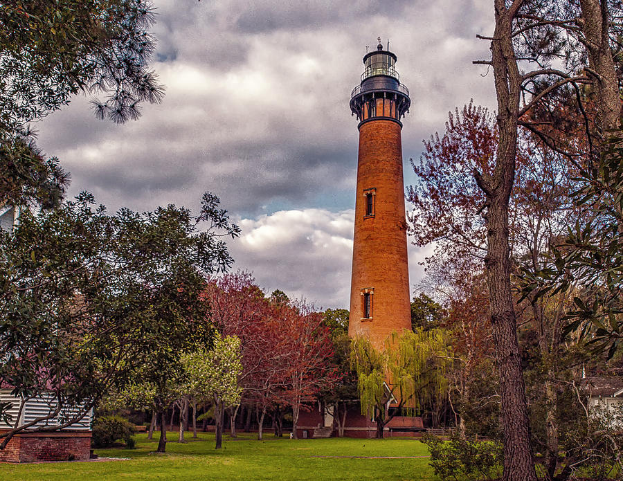 Architecture Photograph - Lighthouse at Currituck Beach by Nick Zelinsky Jr