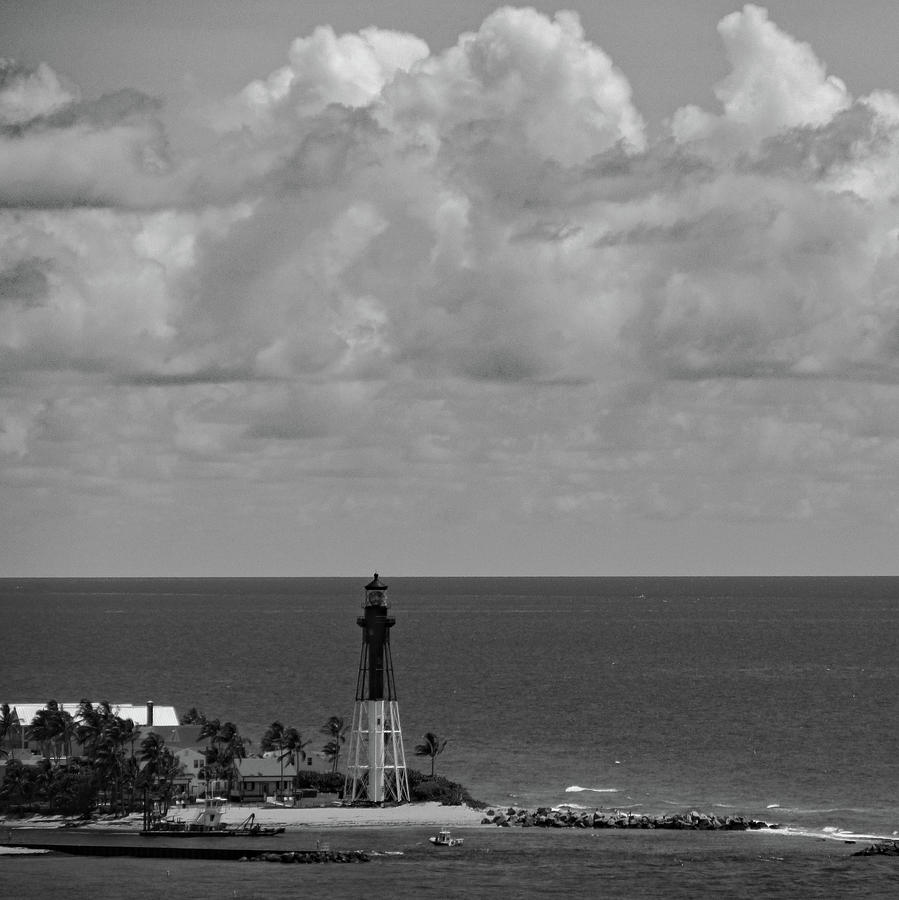 Lighthouse at Hillsboro Inlet Photograph by Corinne Carroll