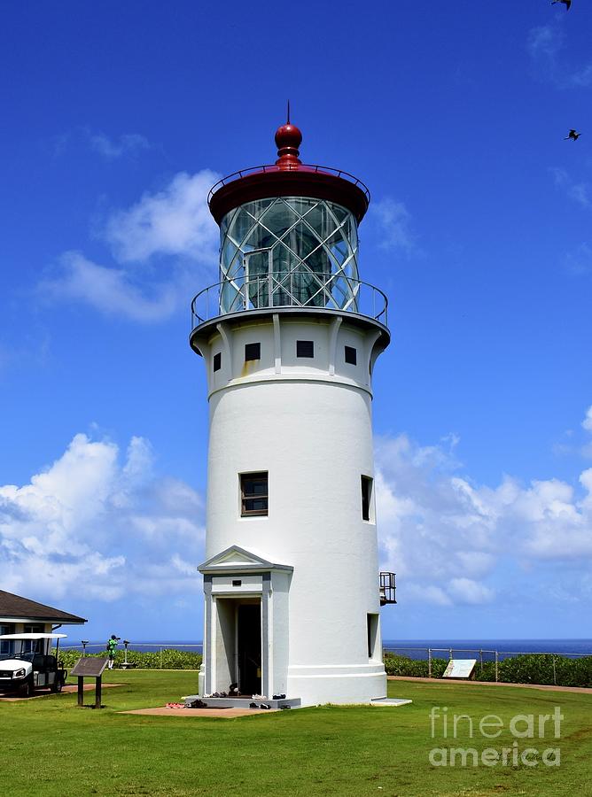 Lighthouse at Kilauea Point Photograph by Gary F Richards