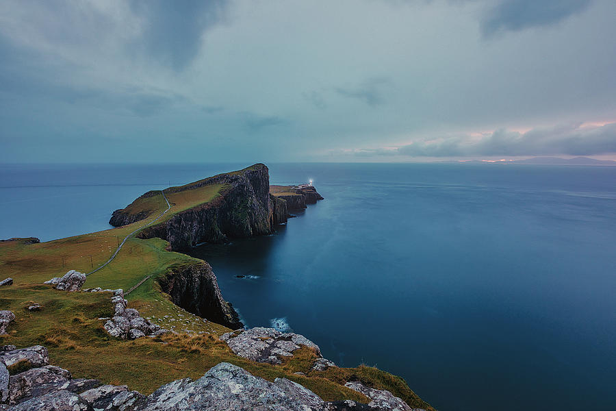 Lighthouse at Neist Point (Isle of Skye, Scotland) Photograph by Aska