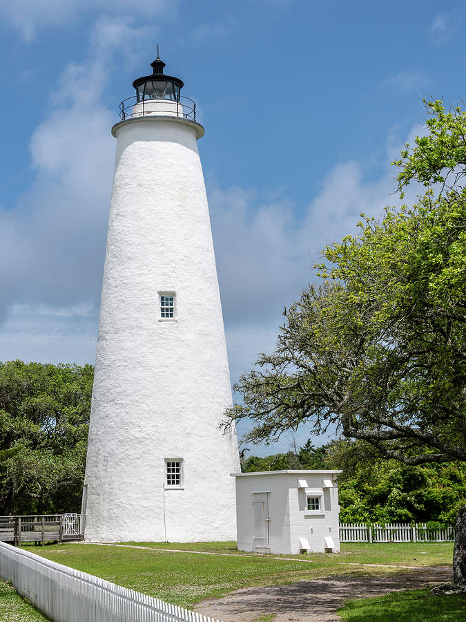 Lighthouse at Ocracoke Island Photograph by Mark Robinson - Fine Art ...