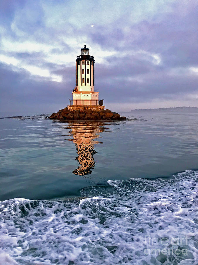 Lighthouse at Sunrise Photograph by Michael Cinnamond