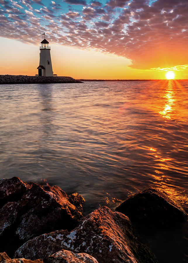 Lighthouse at Sunset - Oklahoma City Photograph by Hillis Creative