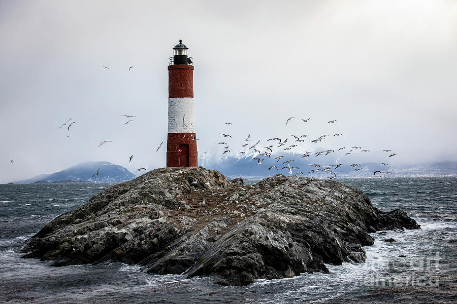Lighthouse at the End of the World Photograph by Erin Marie Davis