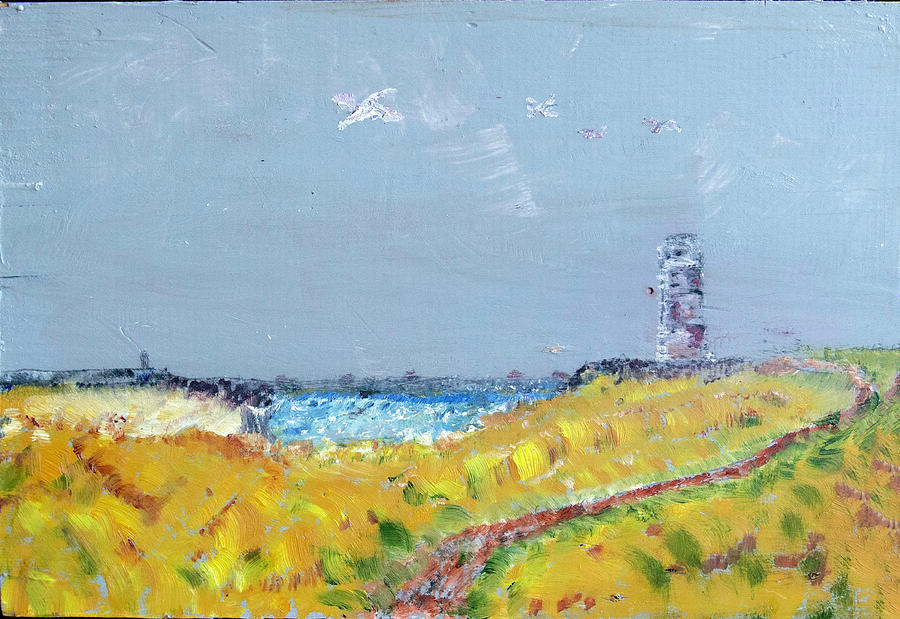 Lighthouse Painting by David McCready