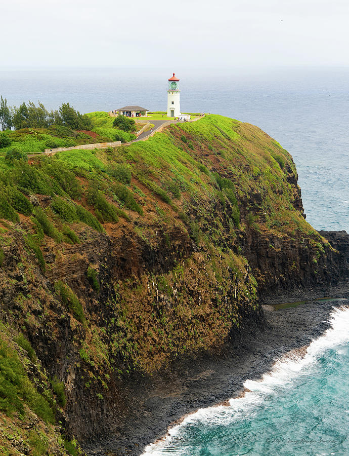 Lighthouse in Kauai Hawaii Photograph by David Fong - Pixels