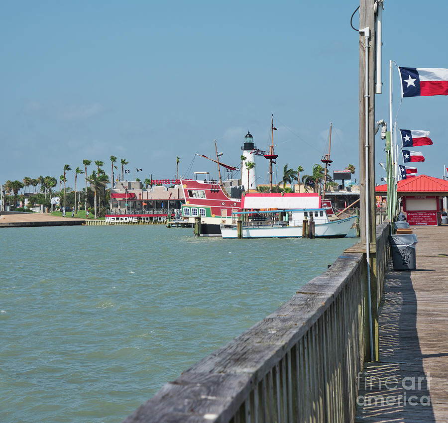 Lighthouse in Port Isabel Texas 2 Photograph by Andrea Anderegg