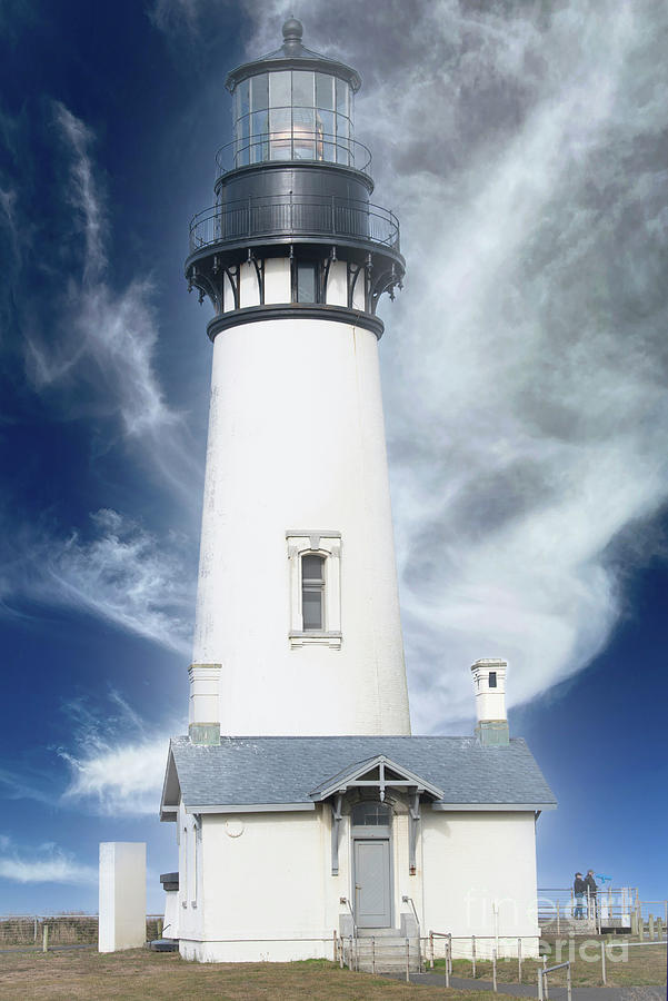 Lighthouse Photograph by Jim Hatch
