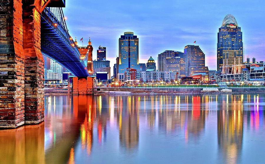 Queen City Blue Hour Begins Photograph by Frozen in Time Fine Art Photography