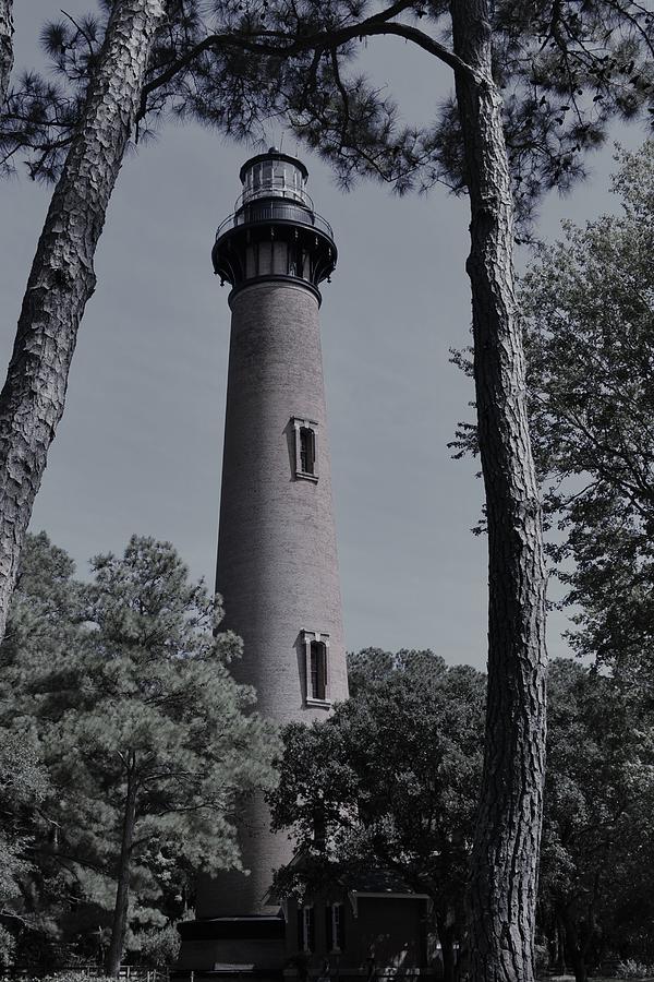 Lighthouse Monochrome Photograph