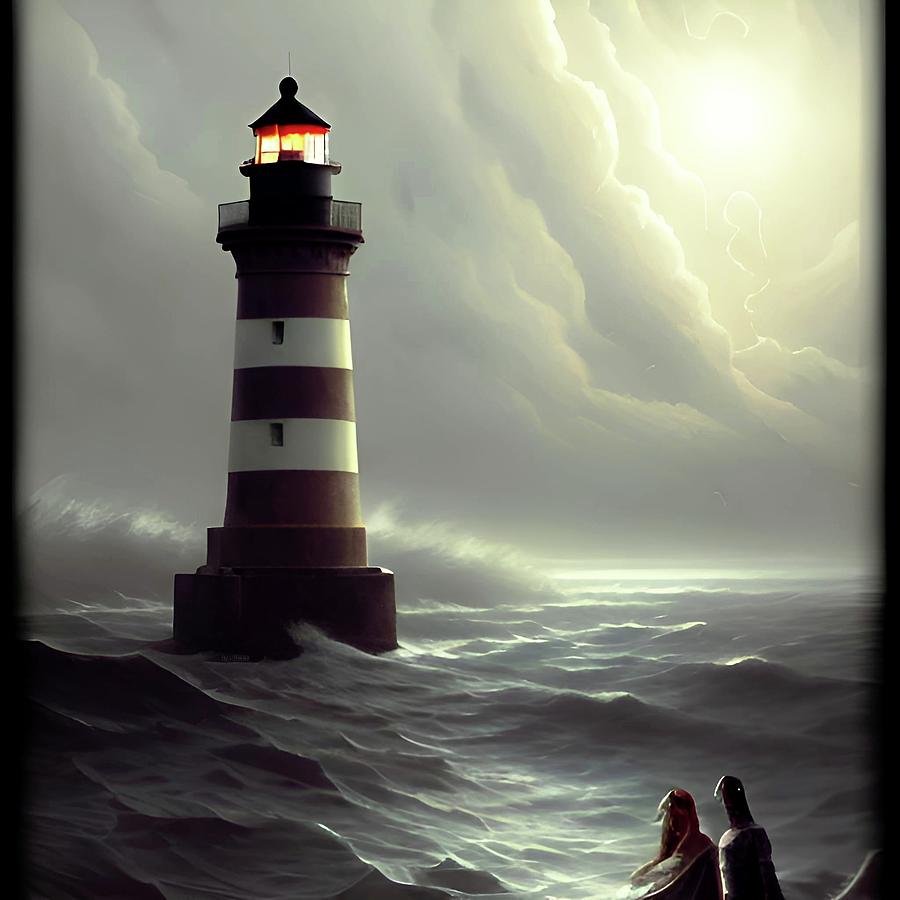 Lighthouse No.33 Digital Art by Fred Larucci