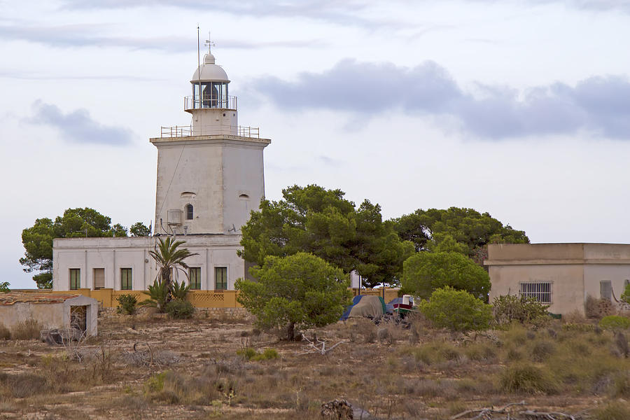 lighthouse of Cabo de Santa Pola, Alicante (Spain) Photograph by Fernando Trabanco Fotografía