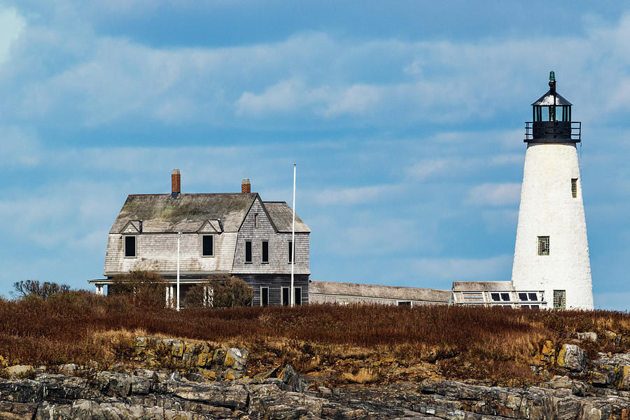Wood Island Lighthouse Photograph by Terri Morris