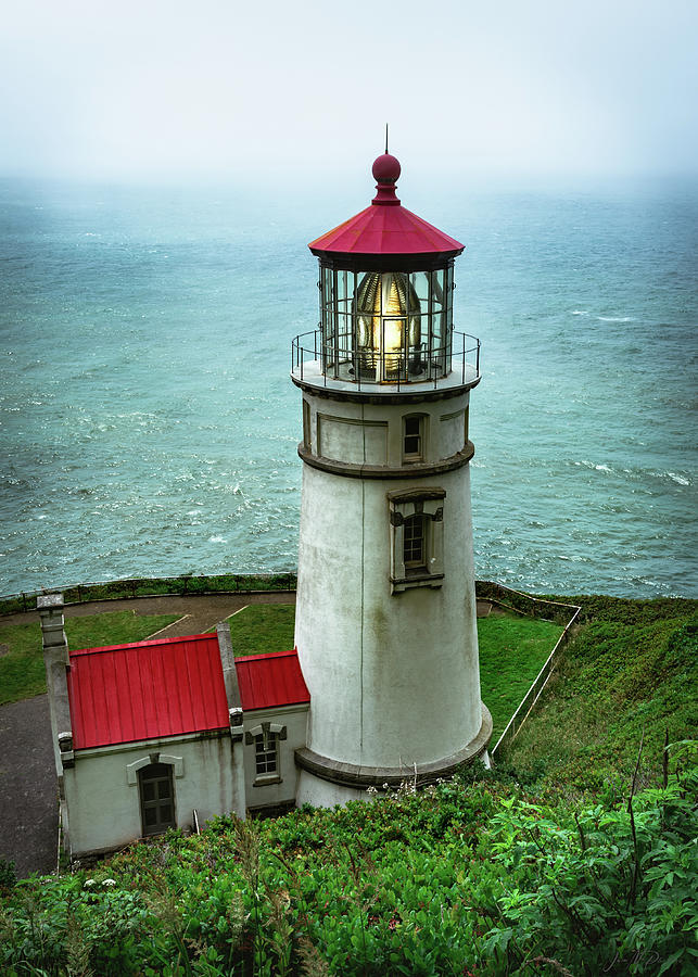 Heceta Head Lighthouse, Oregon Coast Photograph by Jason McPheeters
