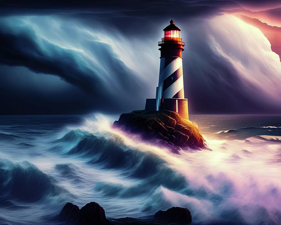 Lighthouse Series 023 Digital Art