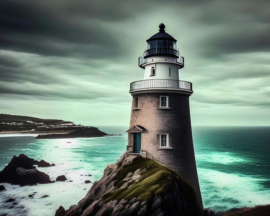 Lighthouse Series 026 Digital Art by Flees Photos