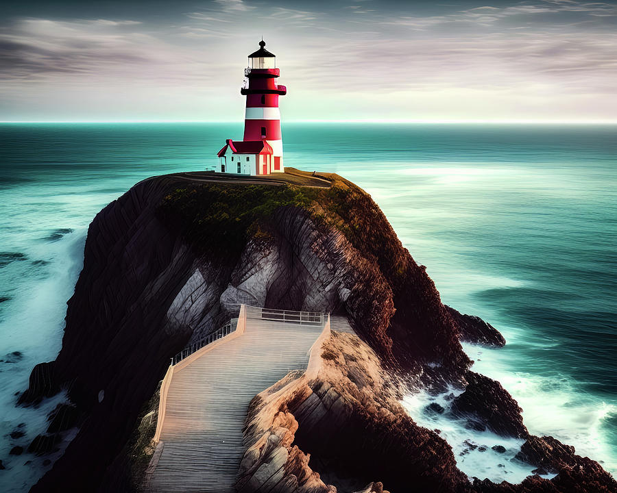 Lighthouse Series 030 Digital Art