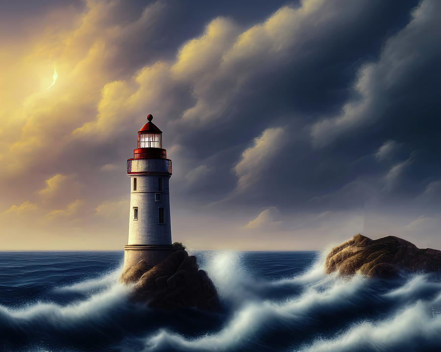 Lighthouse Series 033 Digital Art