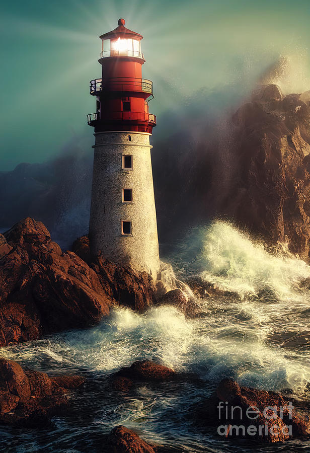 Lighthouse Series 1018b Photograph by Carlos Diaz