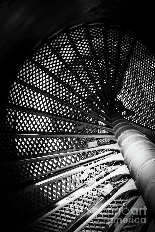 Lighthouse Spiral Staircase Photograph by Colleen Kammerer