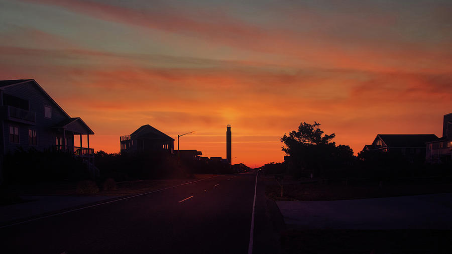Lighthouse Sunrise Photograph by Nick Noble