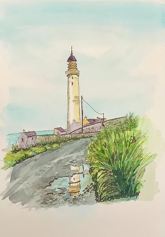 Lighthouse  102 Painting