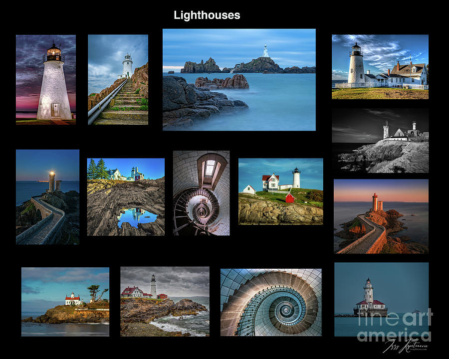 Lighthouses Photograph by Izet Kapetanovic