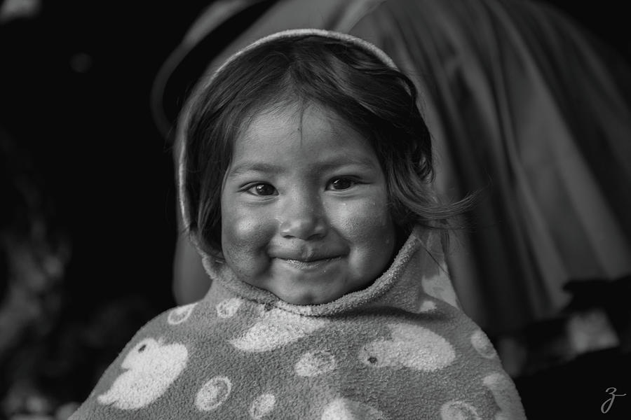 Smiling Child Photograph - Lightness of Being-0001 by Danielle Zaugg