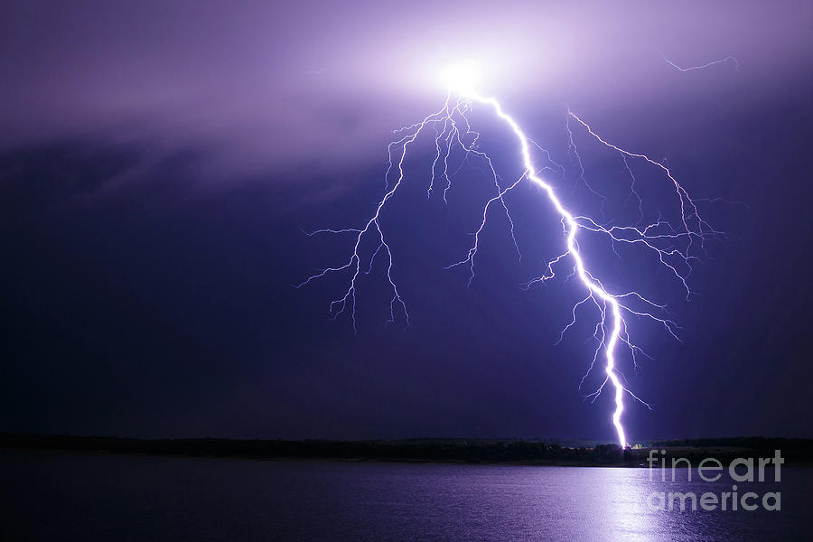 Lightning Bolt Photograph by Kevin Skow