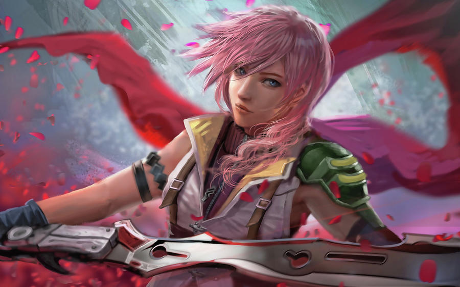 Lightning Female Characters Final Fantasy Xiii Protagonist Final Fantasy Raitoningu Claire