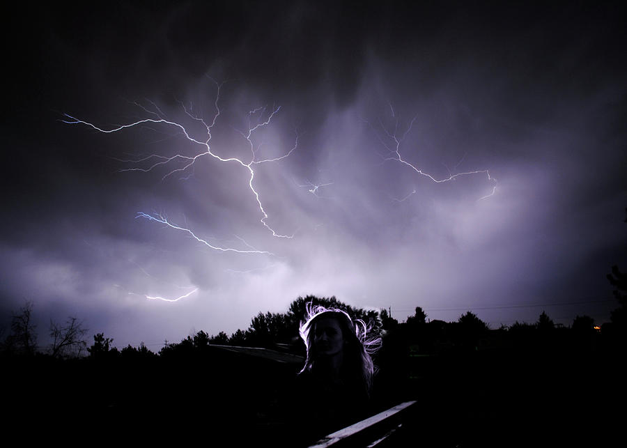 Lightning Photograph by Jessica Tookey