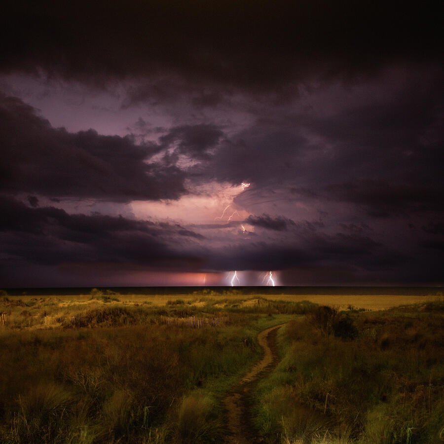 Summer Photograph - Lightning Strikes by Joseph Hawk