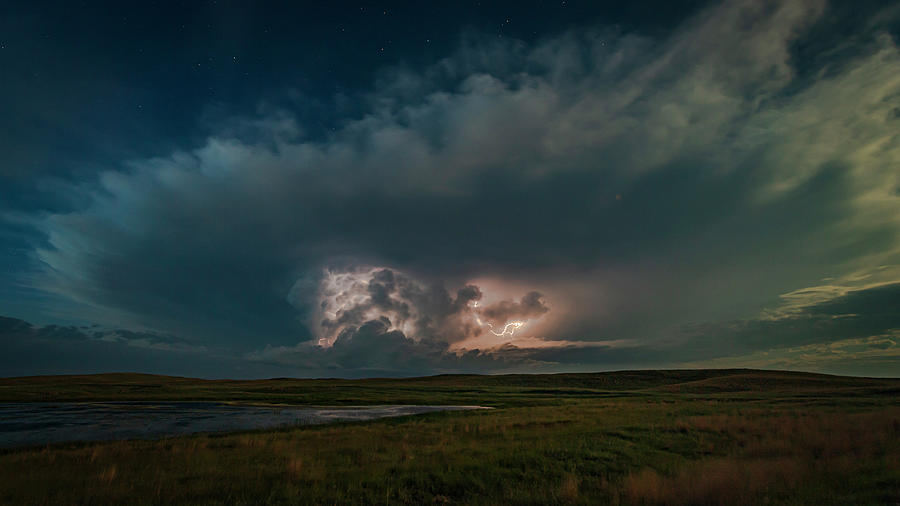 Lights of the Sandhills 3 Photograph by Laura Hedien