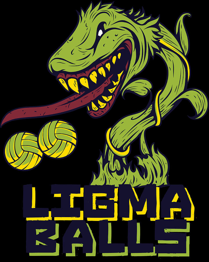 Ligma Balls Funny Carnivore Plant Digital Art by Jacob Zelazny - Pixels