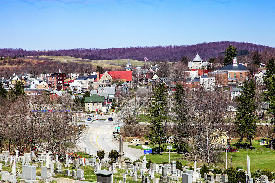 Ligonier and Town Square Photograph by Julie A Murray - Fine Art America