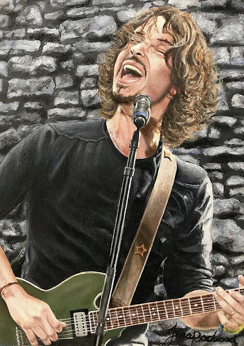 Soundgarden Painting - Like A Stone by Jena Rockwood