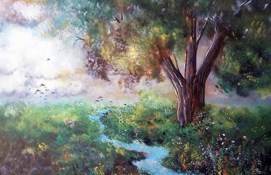 Like a Tree Painting by Linda Brandt - Fine Art America