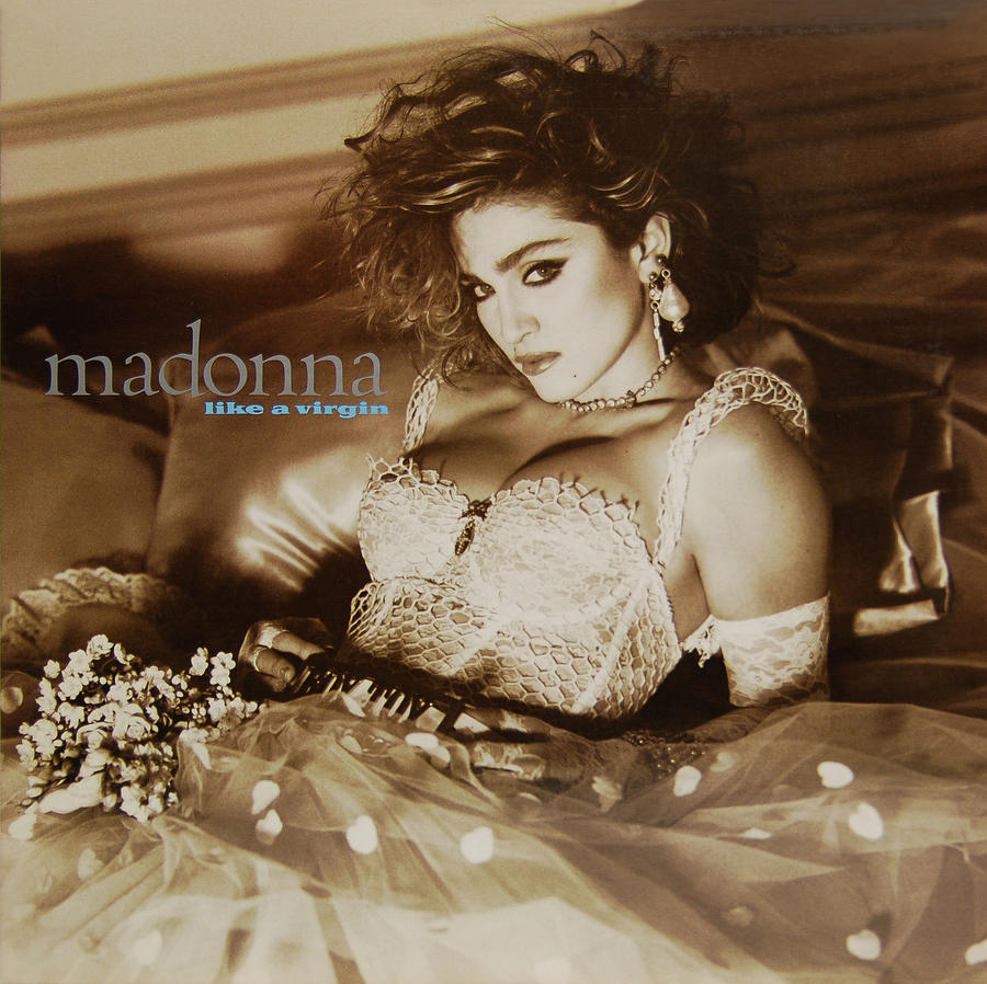 Madonna - Like A Virgin Cover Mixed Media by Robert VanDerWal