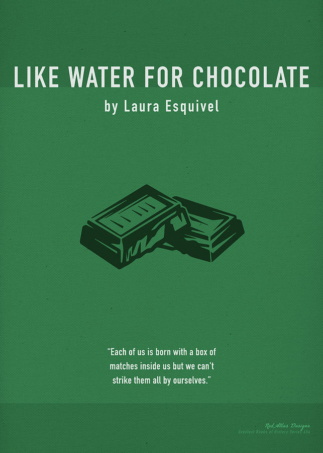 Like Water For Chocolate by Laura Esquivel Greatest Books Ever Art