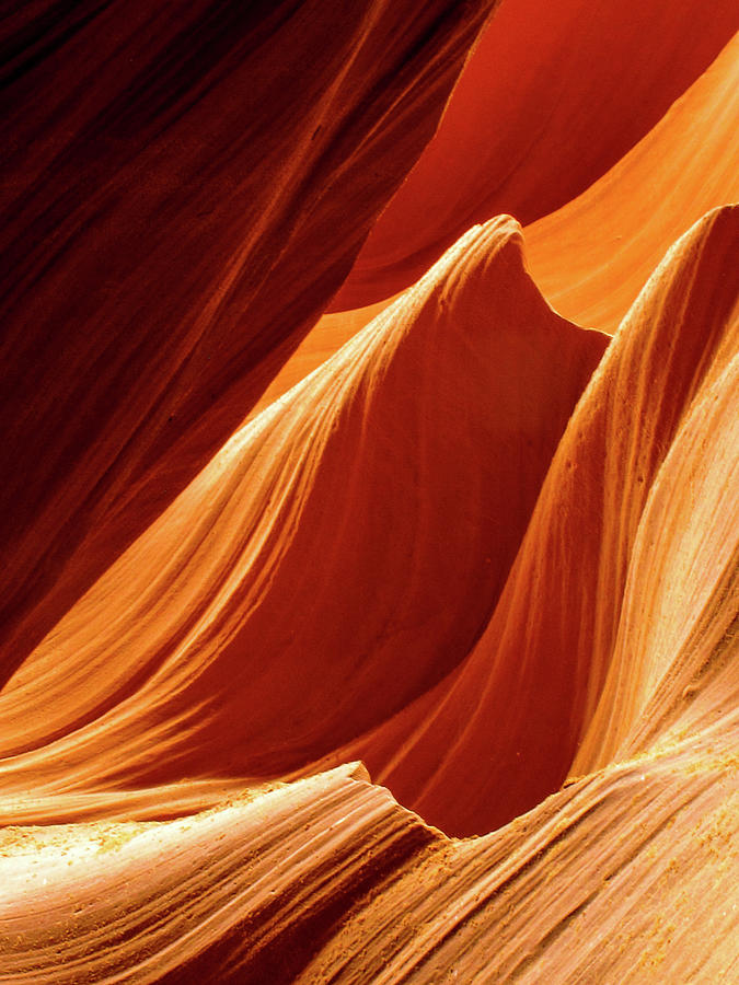 Like Water On Stone - Antelope Canyon, Arizona Photograph by Earth And Spirit