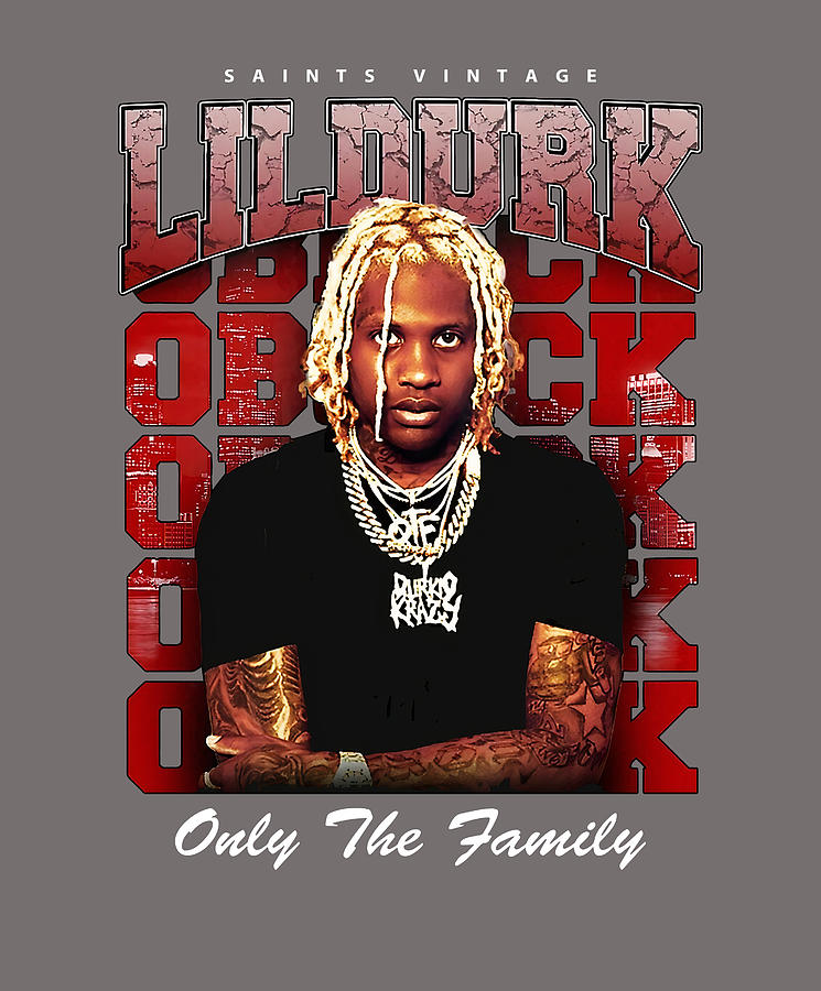 Lil Durk T Shirt Digital Art by Franco Garza - Fine Art America