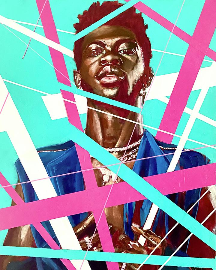 Lil Nas X Painting by Joel Tesch