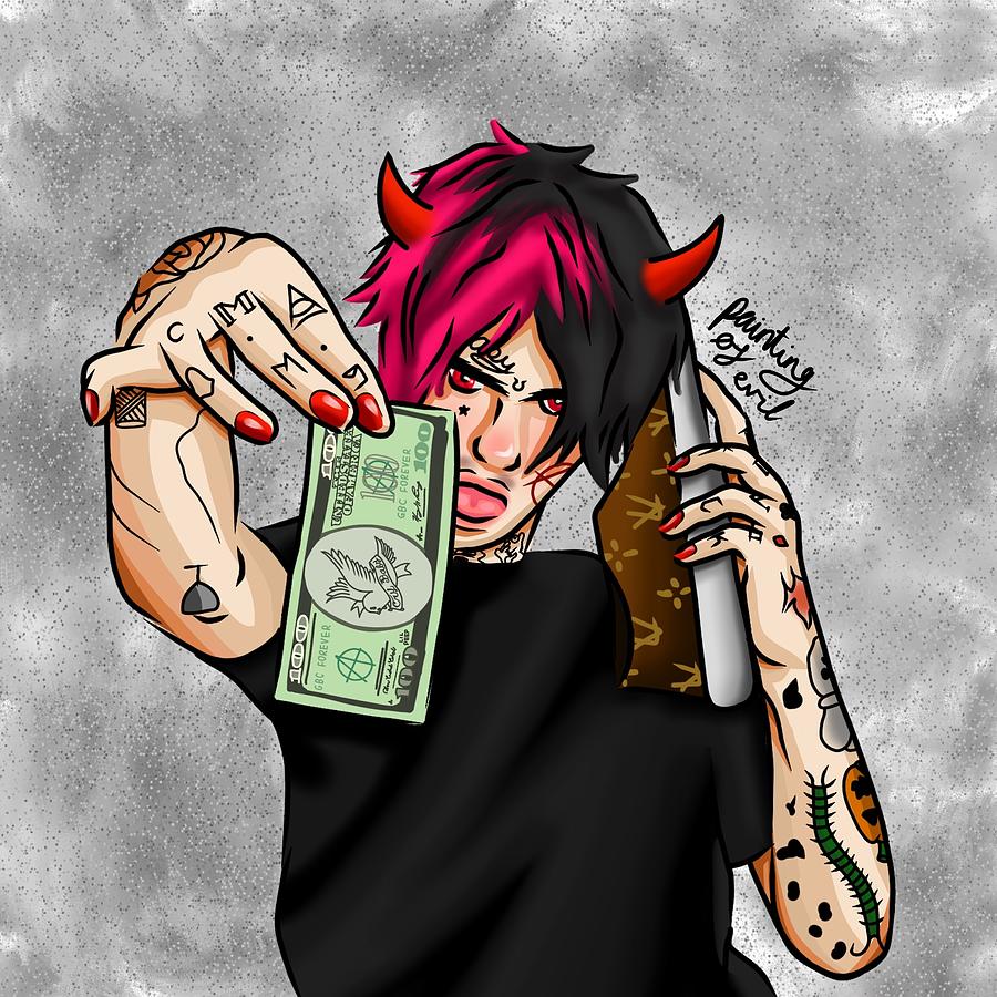 Lil Peep Anime Art Ubicaciondepersonascdmxgobmx 3829