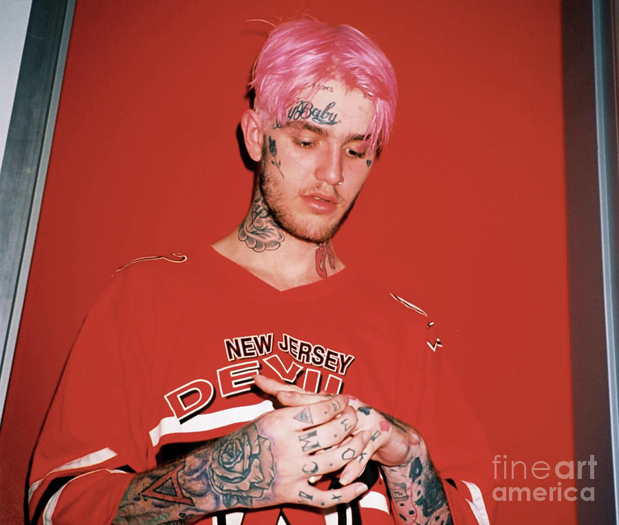 Lil Peep Hellboy Digital Art By Fifiani Putri