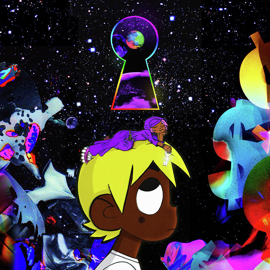 Lil Uzi Galaxy Night Digital Art by Benton Macejkovic - Fine Art America