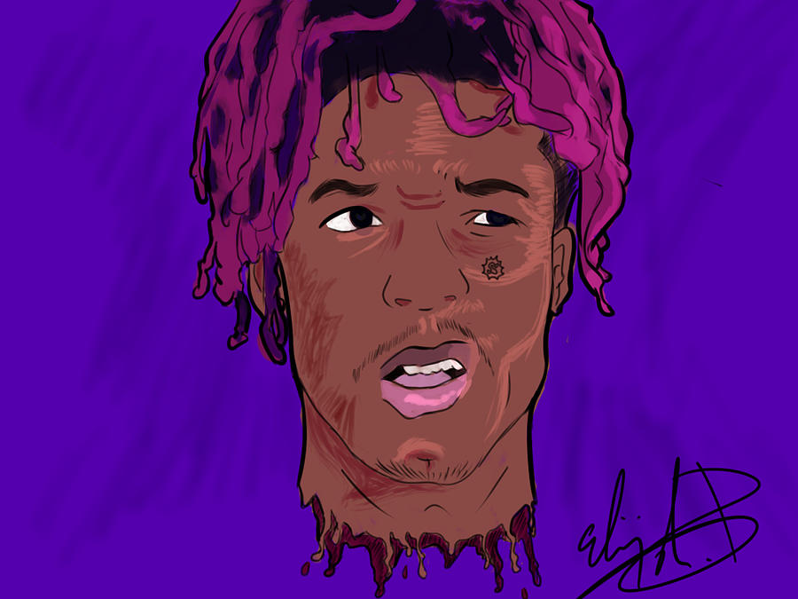 Lil Uzi Vert 2016 Digital Art by Elijah Inniss - Fine Art America