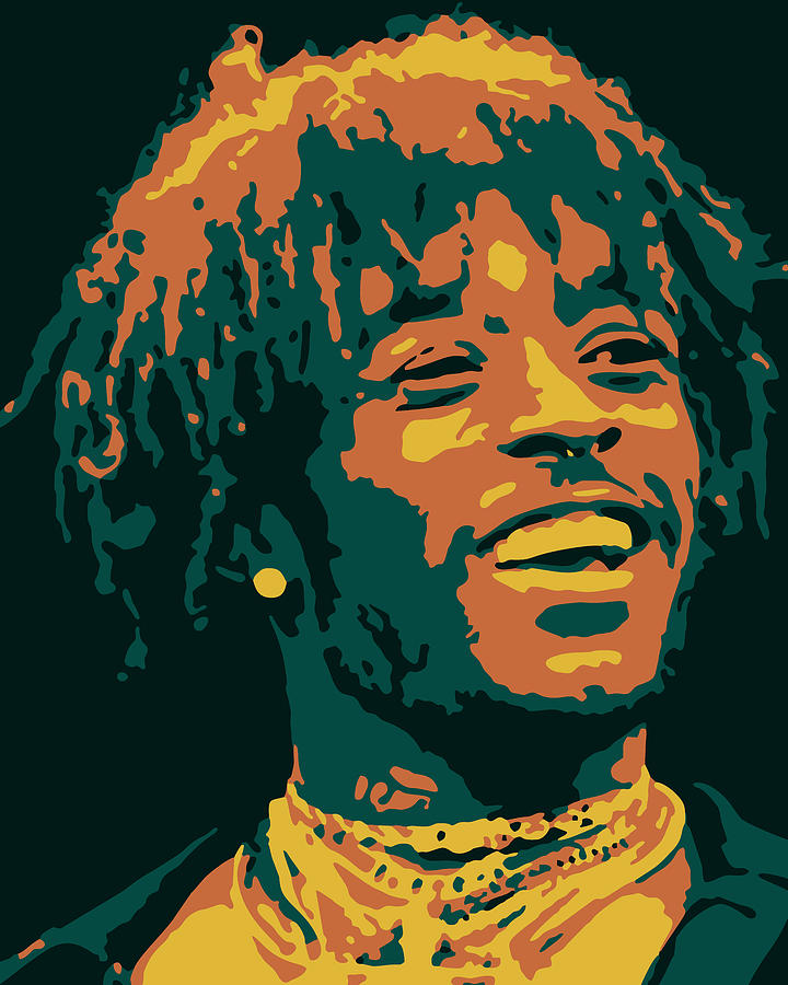 Lil Uzi Vert v.7 Digital Art by Taurungka Graphic Design