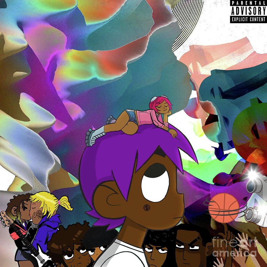 Lil Uzi Vert The Perfect Luv Tape Cover Poster Album Art Print 20 20 24 24 32 32 Kunstplakate Autrement Dit Antiquitaten Kunst