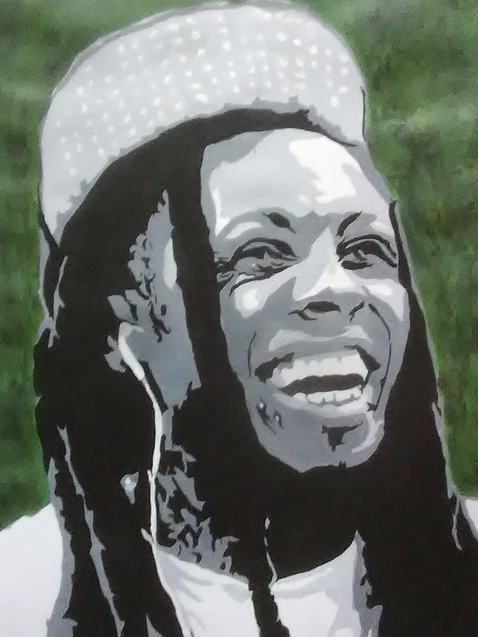 Lil Wayne Painting by David Stephenson Fine Art America
